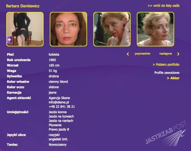 Ile lat ma Barbara Sienkiewicz?