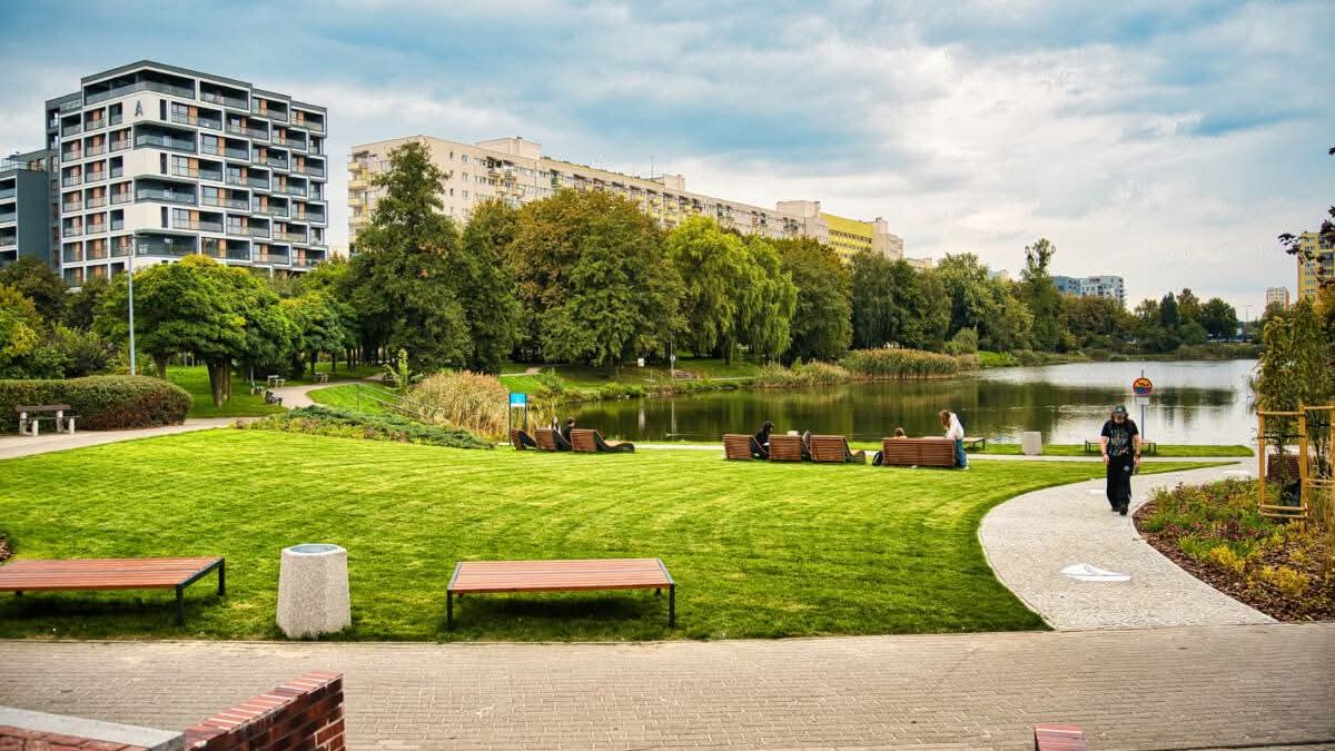 Teren rekreacyjny nad Balatonem w Bydgoszczy