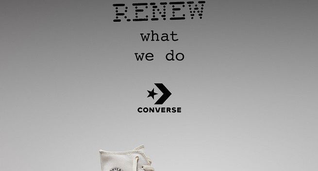 Converse będzie produkować buty z odpadów