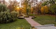 Uniejów: Park Zamkowy w jesiennym wydaniu