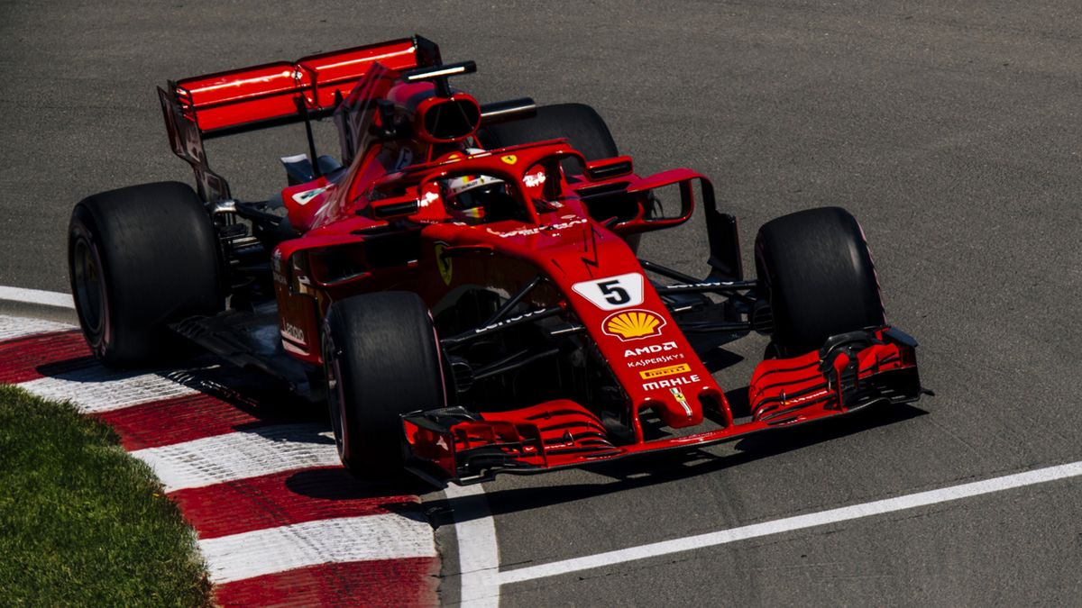 Sebastian Vettel na torze