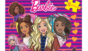 Barbie. Barbie. Książka z puzzlami.