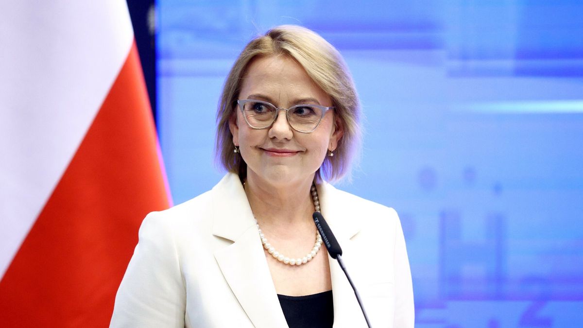 Minister klimatu i środowiska Anna Moskwa