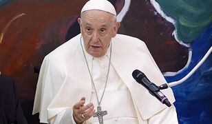 Papież nie chce potępić Putina? Franciszek zarzuca mediom manipulację