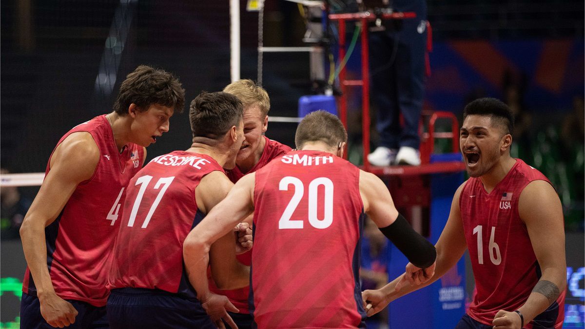Materiały prasowe / FIVB / Reprezentacja USA w meczu ze Słowenią