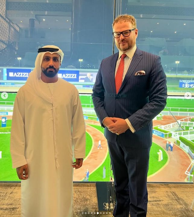 Jan Lubomirski w Dubaju
