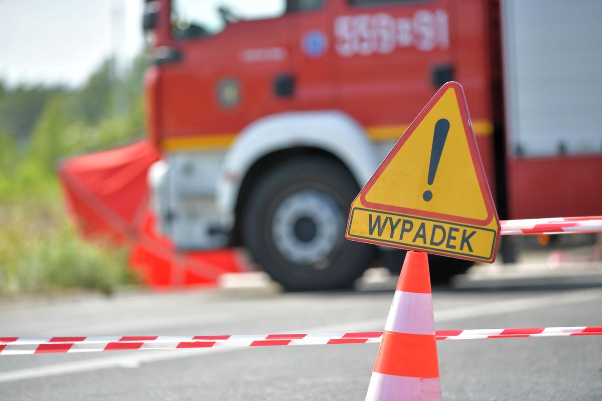 Warszawa. Na Ochocie doszło do wypadku z udziałem dwóch samochodów