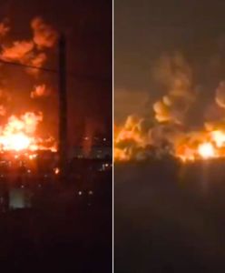 Kule ognia na Krymie. Rosjan wybudziły potężne eksplozje