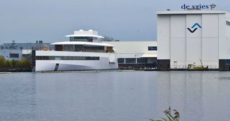 Jacht Steve'a Jobsa aresztowany w Amsterdamie