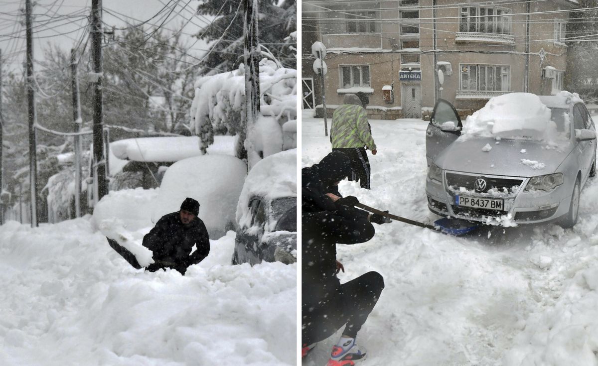 Śnieżyce paraliżują Bałkany