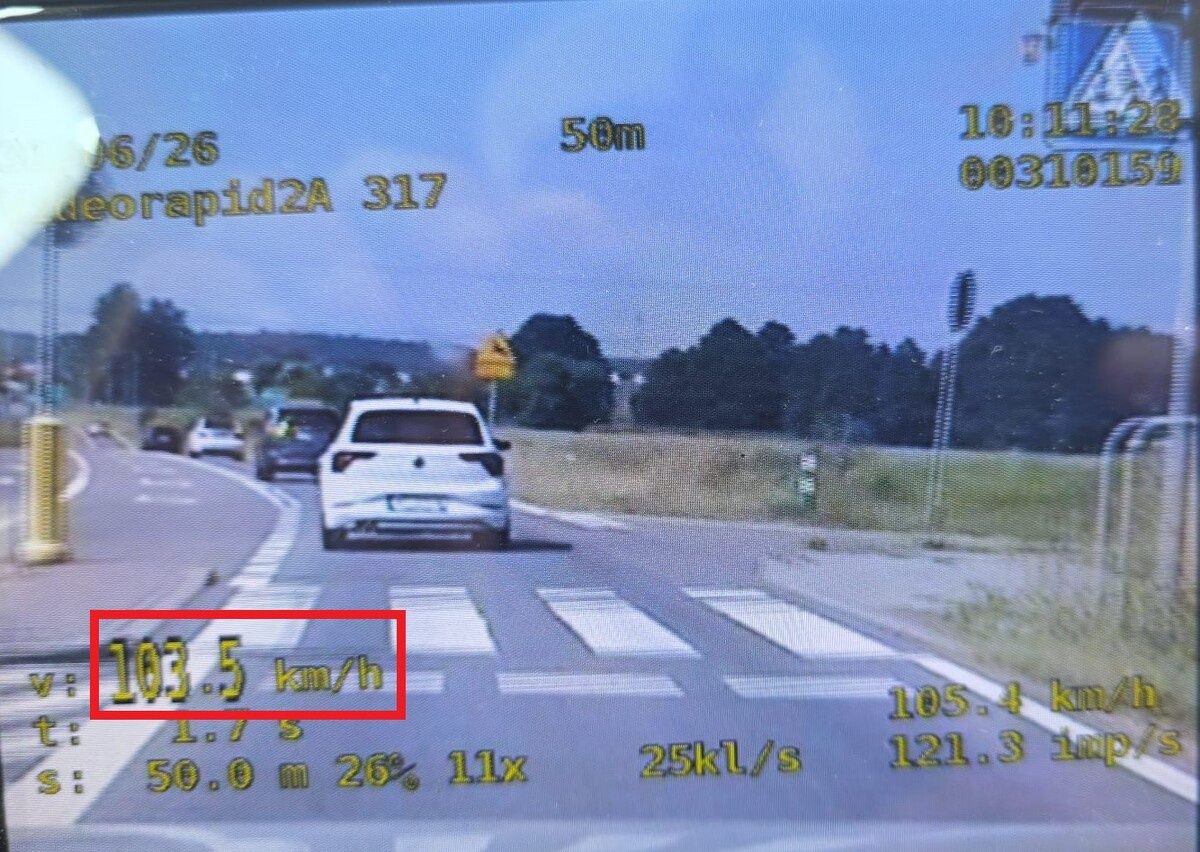 Chrzanowska policja się doczekała. Pierwsze prawo jazdy zabrane poza miastem