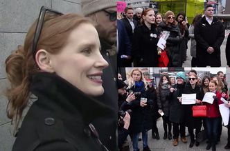 Jessica Chastain walczy o prawa Polek. "Postulaty dotyczą nierówności płac i opieki medycznej dla kobiet"