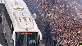 Imponująca eskorta Realu do Bernabeu