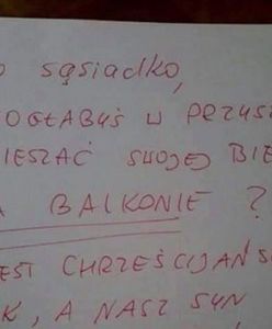 Kiedy go przeczytała, była w szoku. Oburzona sąsiadka nie żałowała wykrzykników