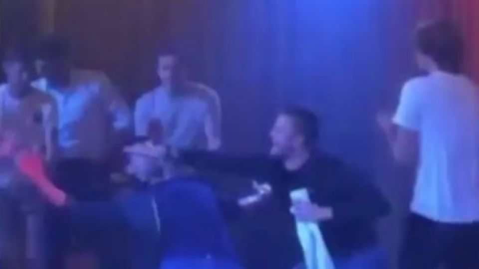  / Na zdjęciu: Novak Djoković w trakcie dyskoteki