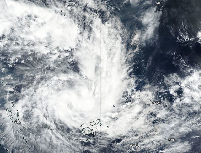 Cyklon Sarai dewastuje Fidżi. Jedna osoba zginęła