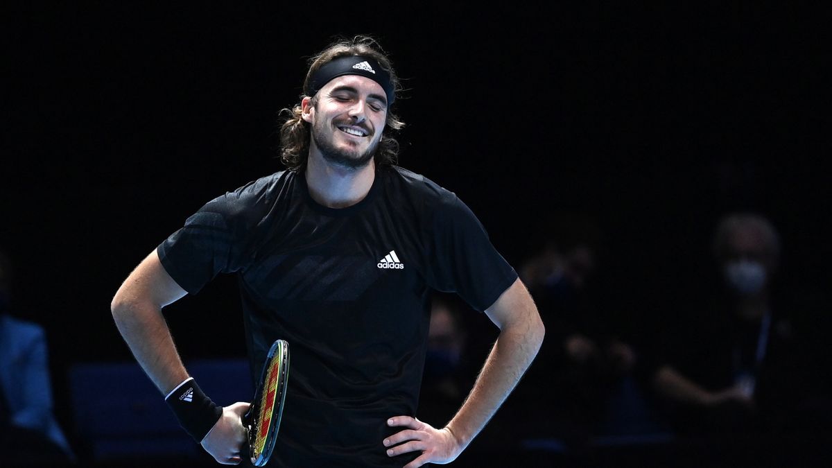 PAP/EPA / ANDY RAIN / Na zdjęciu: Stefanos Tsitsipas