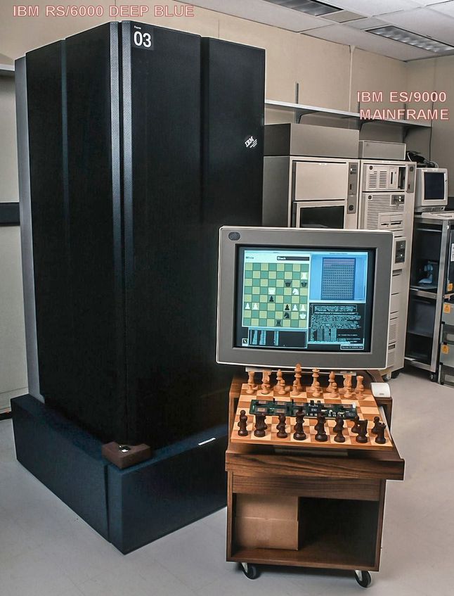 Deep Blue - komputer, którzy pokonał szachowego arcymistrza