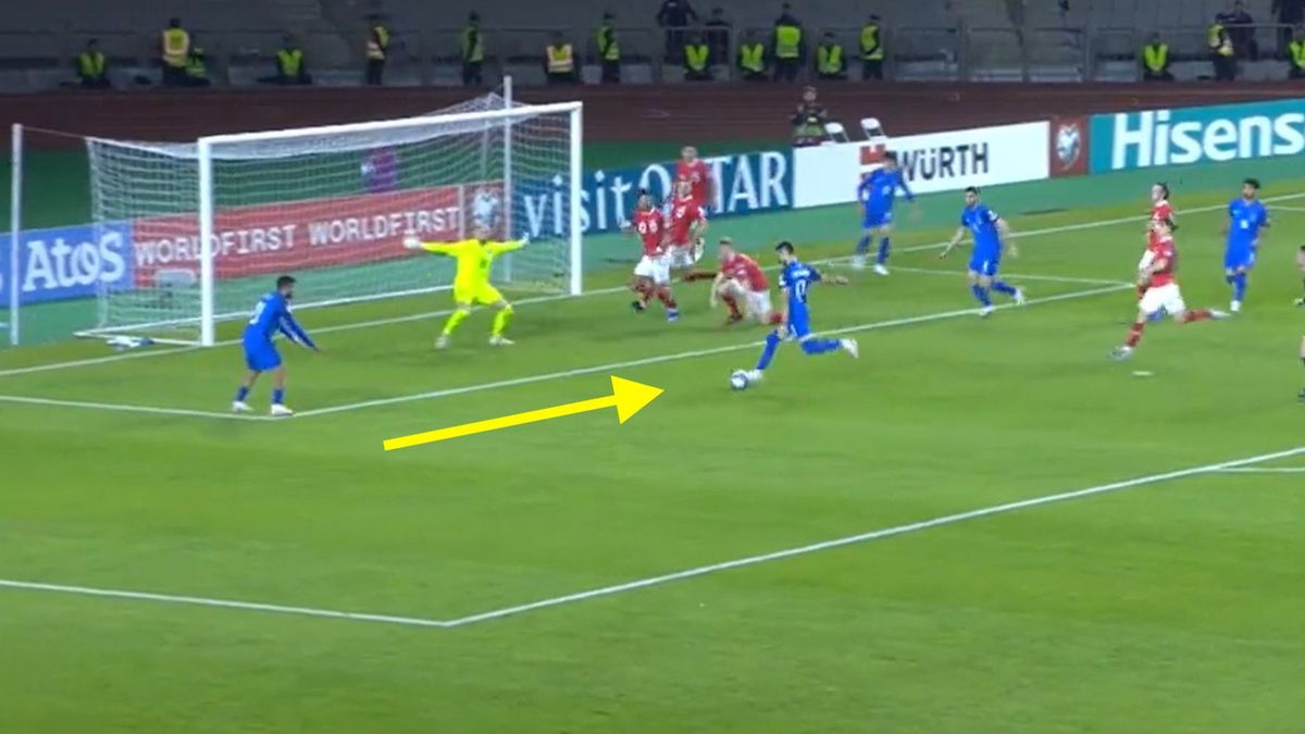 Zdjęcie okładkowe artykułu: Twitter / Polsat Sport / Niewykorzystana stuprocentowa sytuacja w meczu Azerbejdżan - Austria