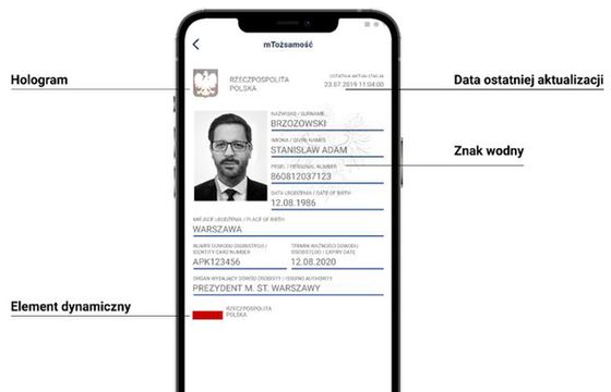Dowód z mObywatela będzie powszechnie akceptowany jako dowód tożsamości