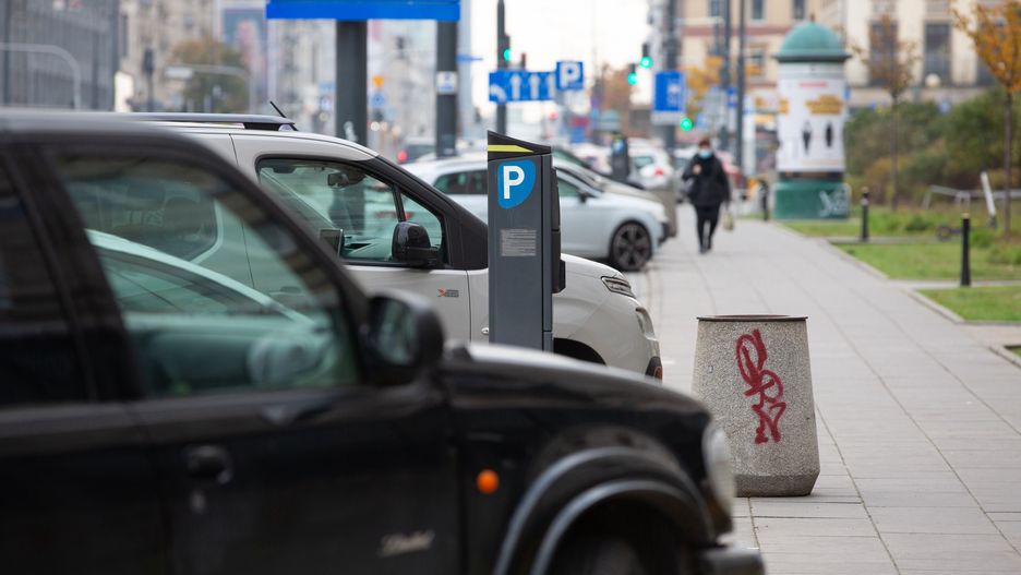 parking parkomat parkometr mandat parkowanie miasto opłaty za parkowanie