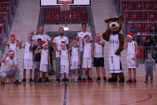 Trening świąteczny w Legia Basket Schools (foto: Katarzyna Koźlik)