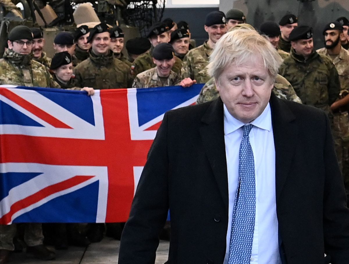 Rząd Borisa Johnsona zdecydował o przekazaniu Ukrainie kolejnego miliona funtów na zakup sprzętu wojskowego