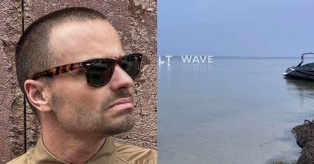 Marcin Hakiel wpatruje się w Bałtyk po rozstaniu z "tajemniczą" Dominiką. Wybór piosenki MÓWI WSZYSTKO (FOTO)