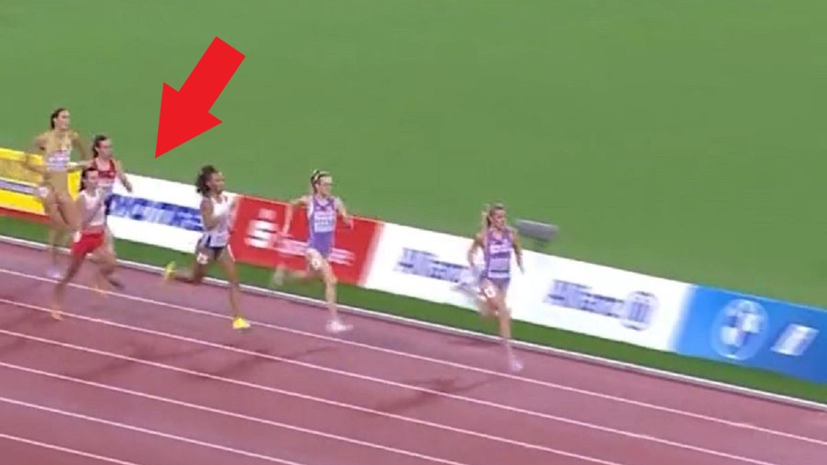 Zdjęcie okładkowe artykułu: Twitter / Finisz Anny Wielgosz w finale biegu na 800 metrów
