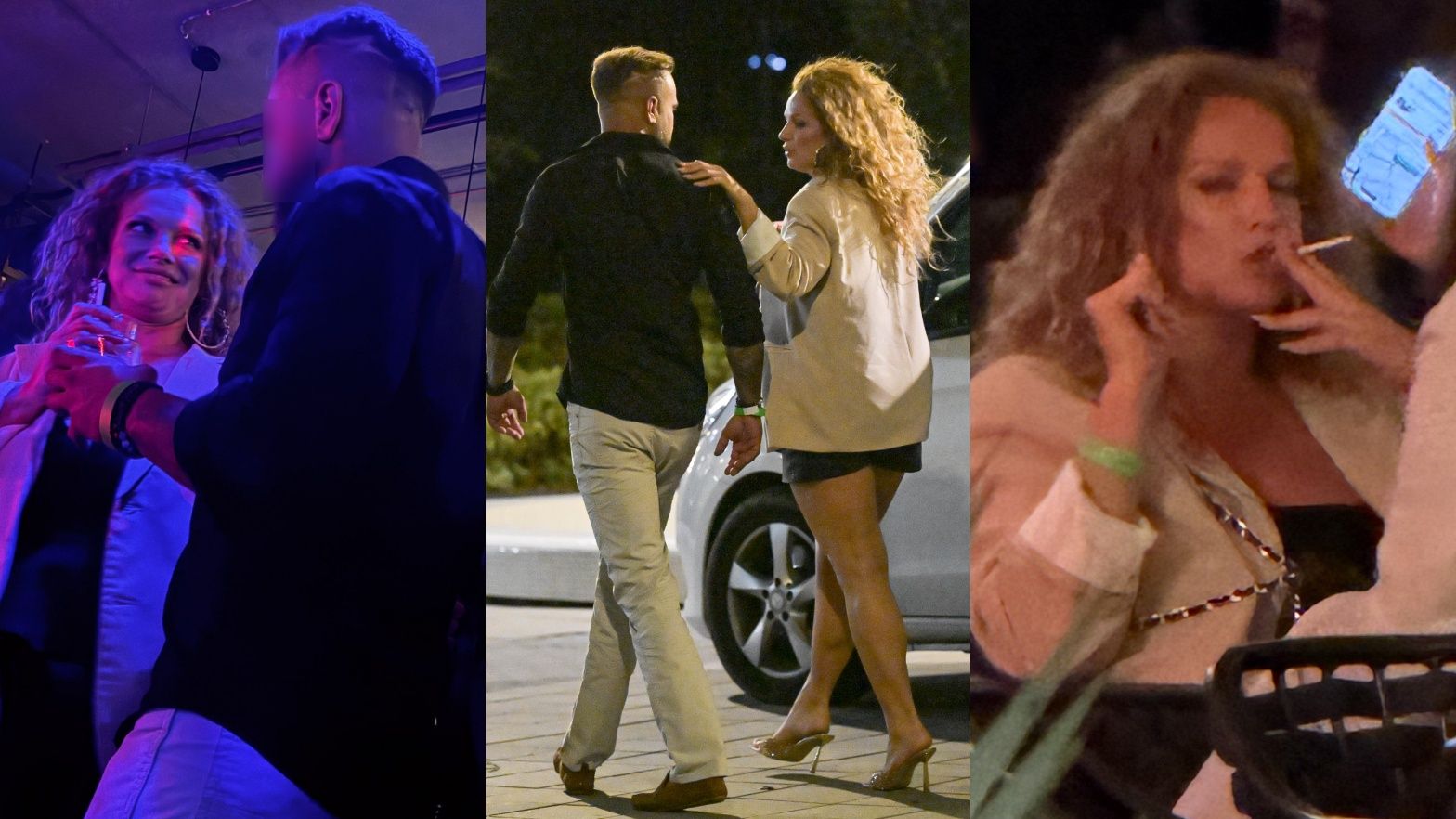 Joanna Liszowska dała się porwać w wir imprezy