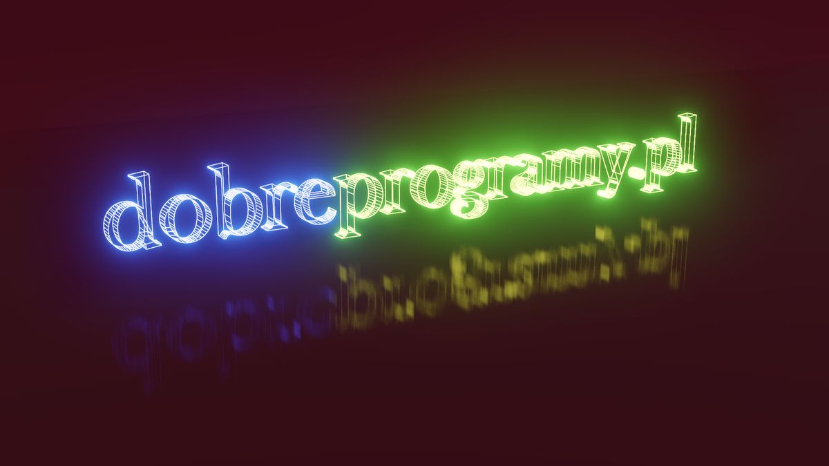 Tworzenie napisu w programie Blender.