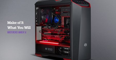 Cooler Master MasterCase Maker 5t: obudowa z gamingowym zacięciem
