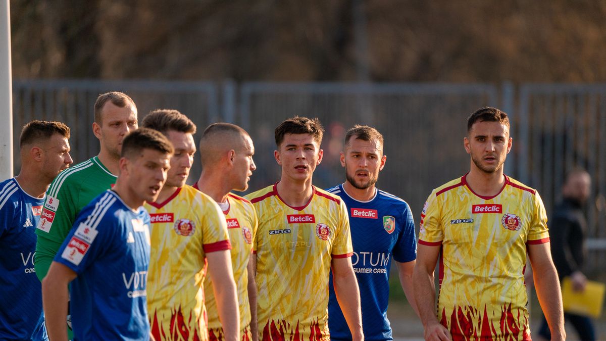 Twitter / Znicz Pruszków / Mecz Betclic I ligi: Znicz Pruszków - Miedź Legnica