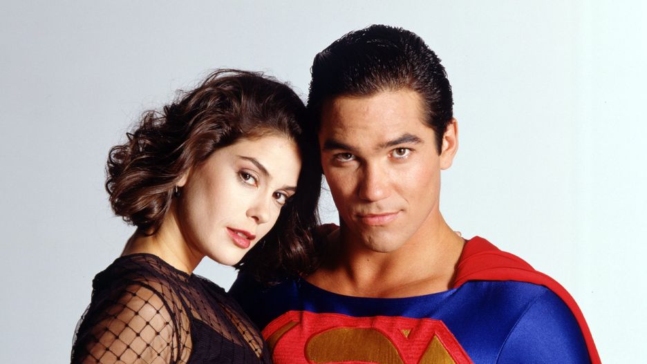 LOIS CLARK THE NEW ADVENTURES OF SUPERMAN
UNITED STATES - AUGUST 16:  LOIS & CLARK: THE NEW ADVENTURES OF SUPERMAN - Ad Gallery - 8/16/94, Teri Hatcher (Lois), Dean Cain (Superman/Clark),  (Photo by ABC Photo Archives/Disney General Entertainment Content via Getty Images)
ABC Photo Archives