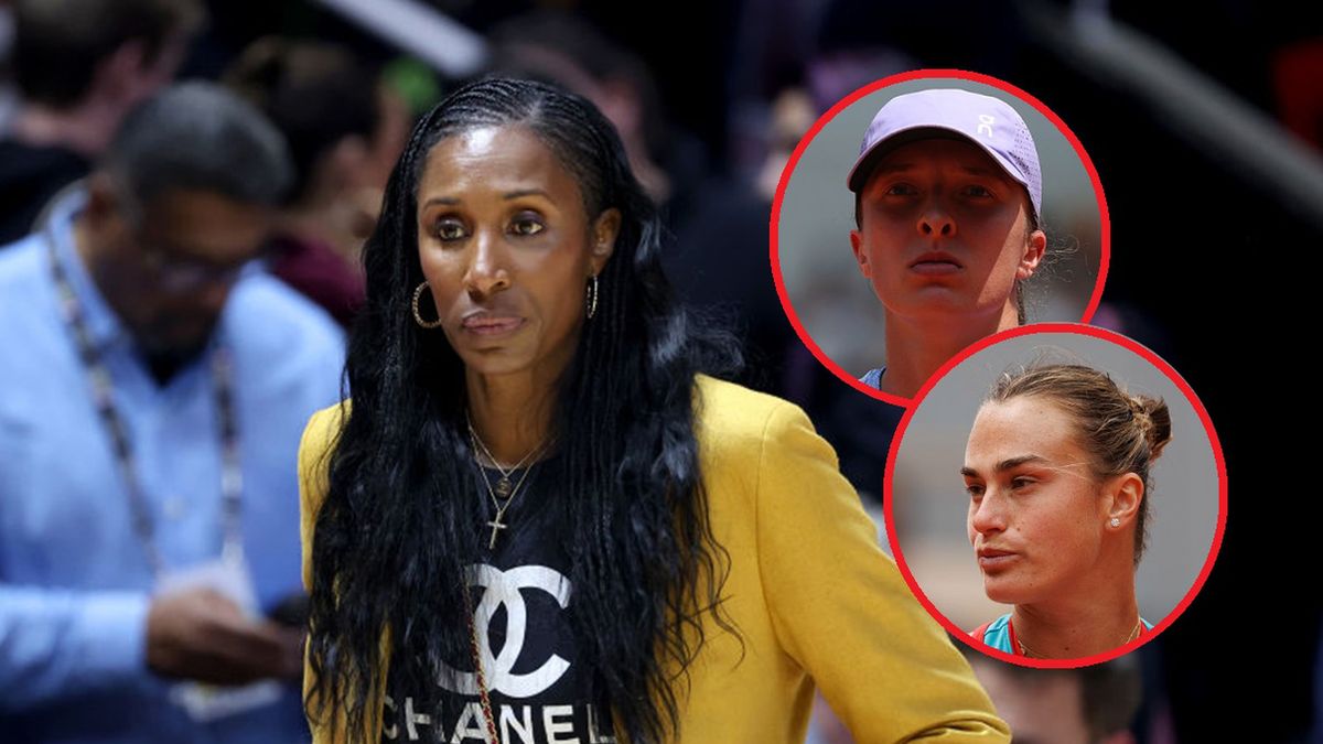 Getty Images / Tim Nwachukwu/Foto Olimpik/Tnani Badreddine/DeFodi Images / Na zdjęciu: Lisa Leslie, Iga Świątek i Aryna Sabalenka