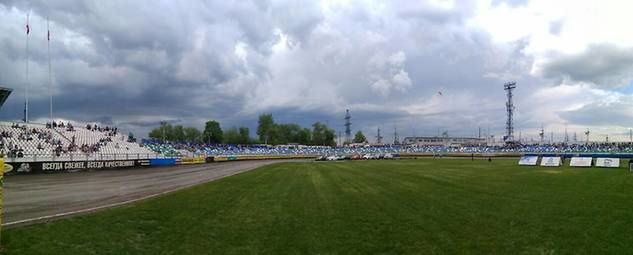 Ciemne chmury nad stadionem Trud (fot. vk.com/speedway_russia)