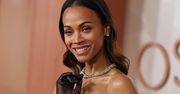 Zjawiskowa Zoe Saldaña na Oscarach 2025. Wybrała nietuzinkową suknię