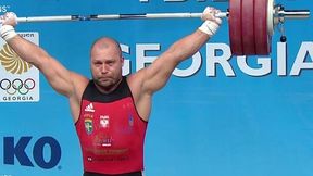 ME, Tbilisi: Bartłomiej Bonk najlepszy po rwaniu! Podniósł 185 kilogramów!