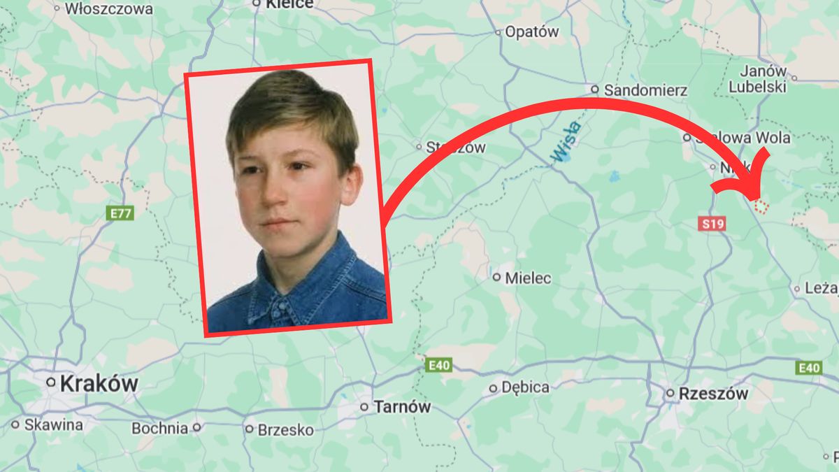 16-letni Michał Karaś zaginął 25 lat temu na Podkarpaciu 