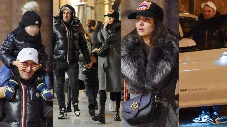 Rodzinne popołudnie Miśka Koterskiego i Marceli Leszczak