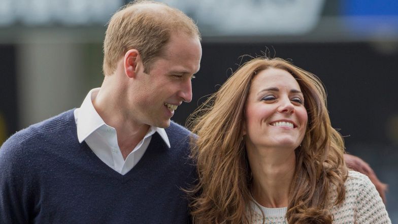 Kate Middleton widziana z księciem Williamem