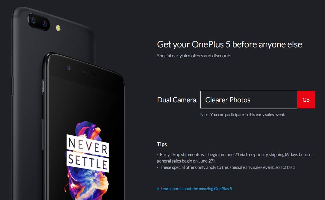 OnePlus 5 oficjalnie. Potężny smartfon w niezłej cenie 10