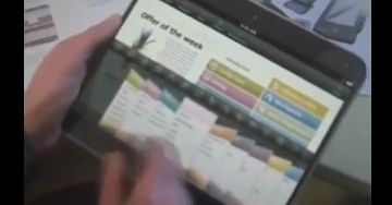 Apple Tablet przyłapany na filmie?