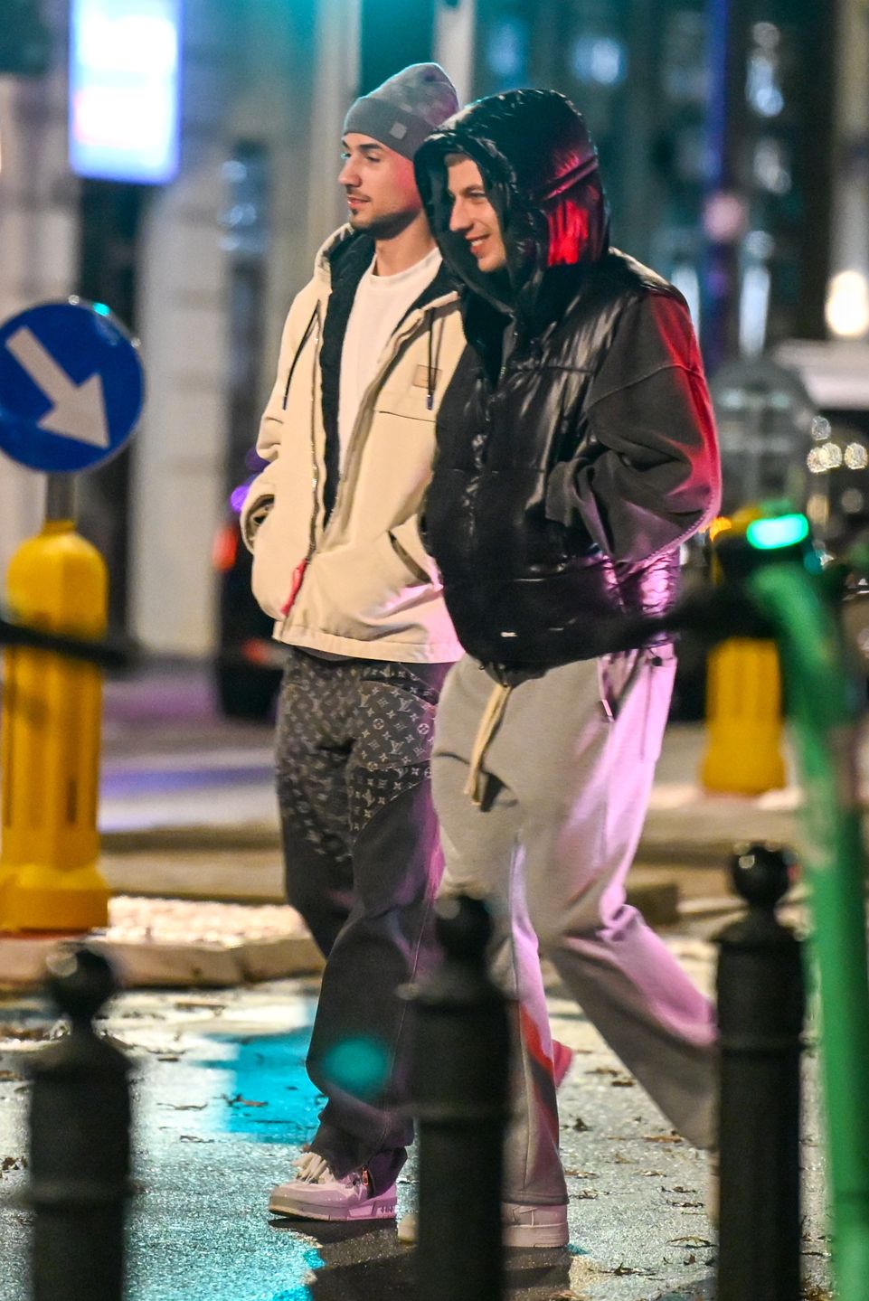 Jakub Moder i Mateusz Skrzypczak wyskoczyli w nocy na miasto