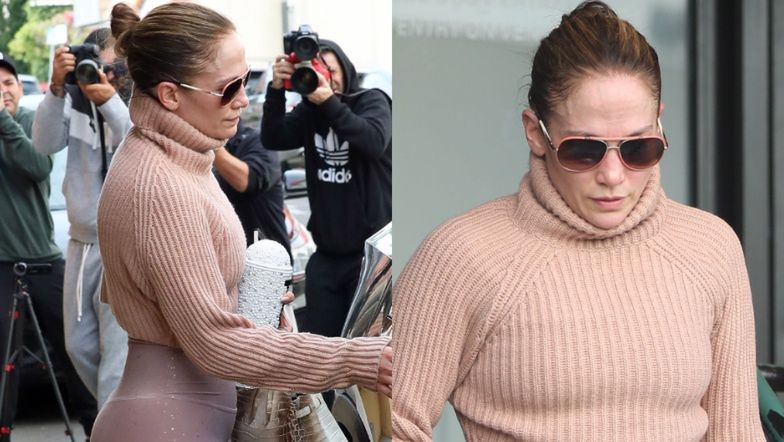 Jennifer Lopez po treningu