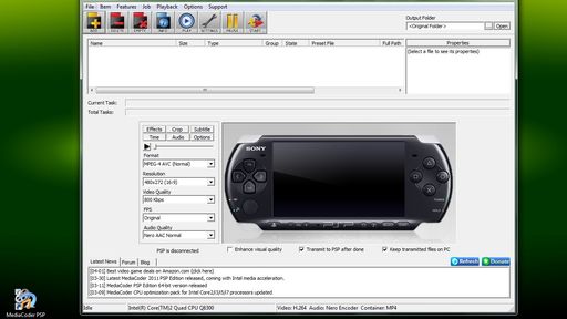 MediaCoder PSP