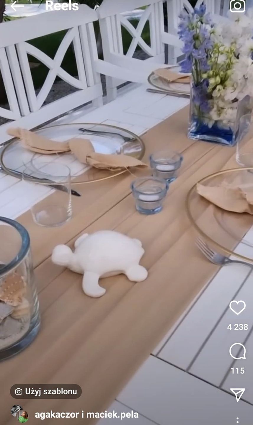 3. urodziny córki Agnieszki Kaczorowskiej