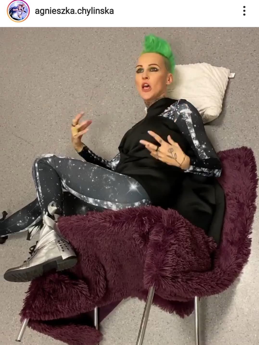 Agnieszka Chylińska odpoczywa między koncertami