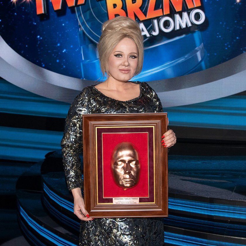 Twoja Twarz Brzmi Znajomo - III miejsce i Brązowa Twoja Twarz - Gosia Andrzejewicz
