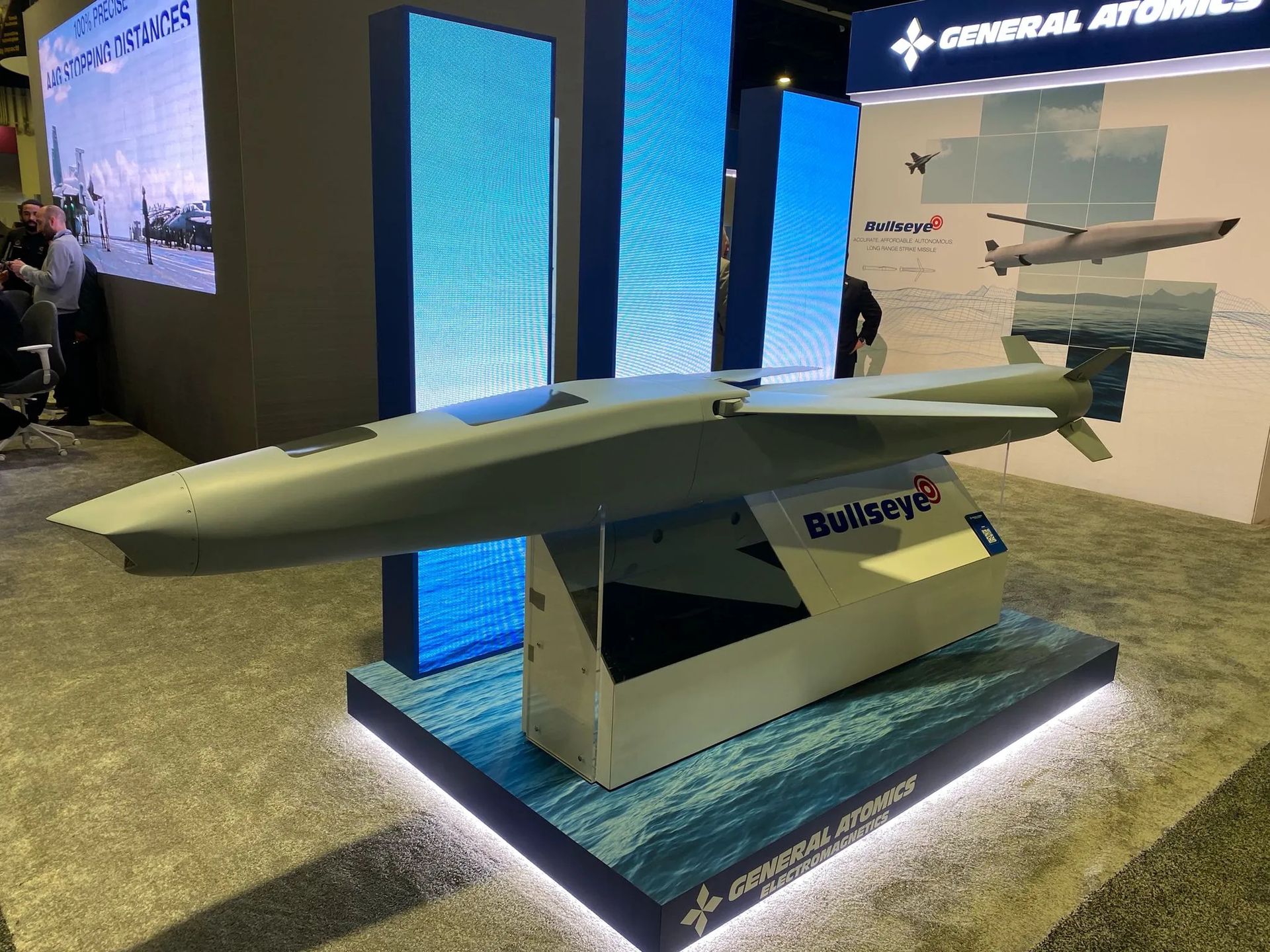 Makieta pocisku Bullseye